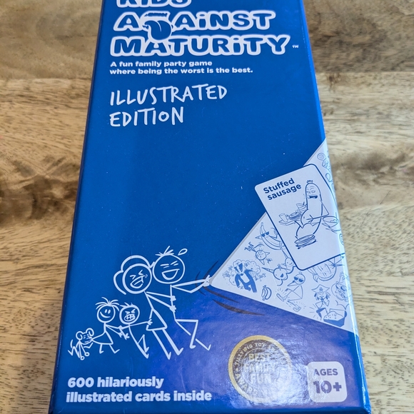 Sullivans Other - Kids Against Maturity Illustrated Edition Game - Blue